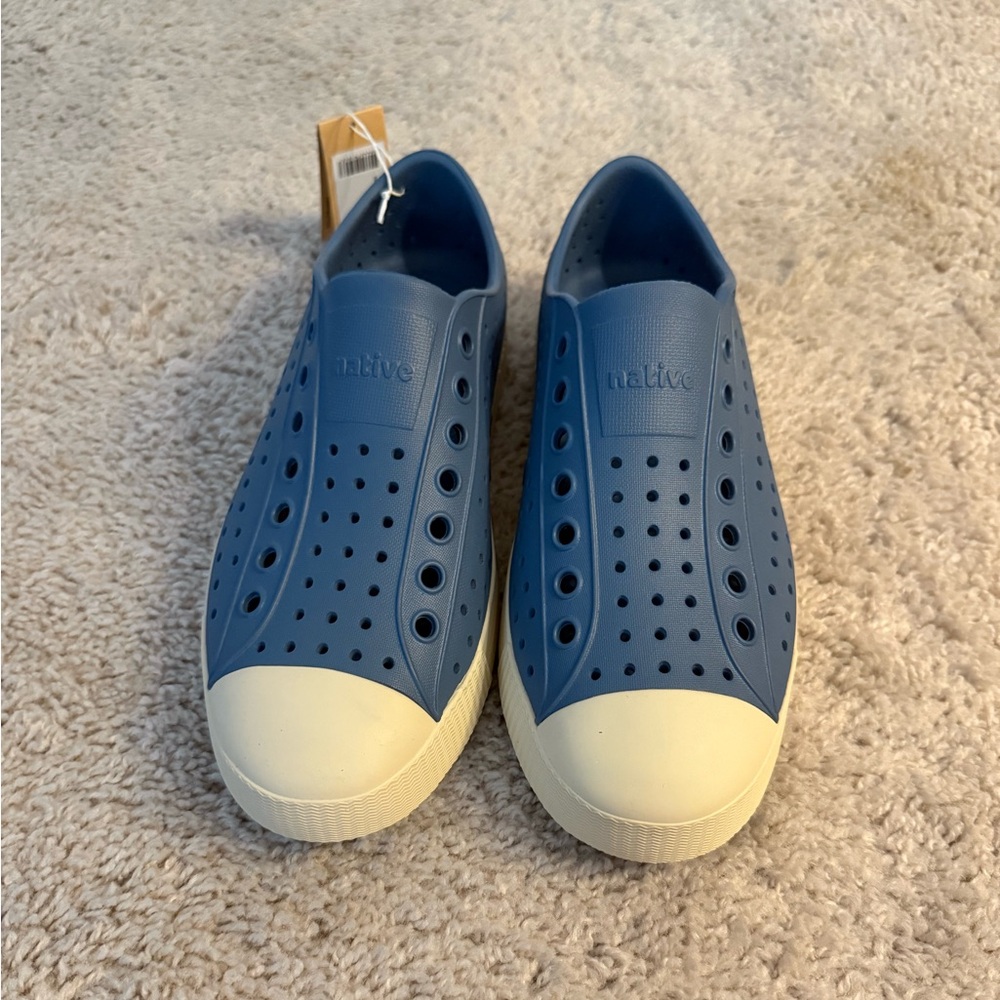 NWT Native Jefferson oasis blue / bone size 8 - Picture 2 of 5